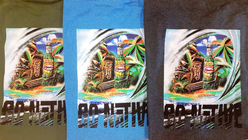 Go Native Surf Art Shirt - Limited Edition