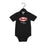 Black Unisex Baby Onesie featuring the El Yucateco and King of Flavor since 1968 logo on a white background