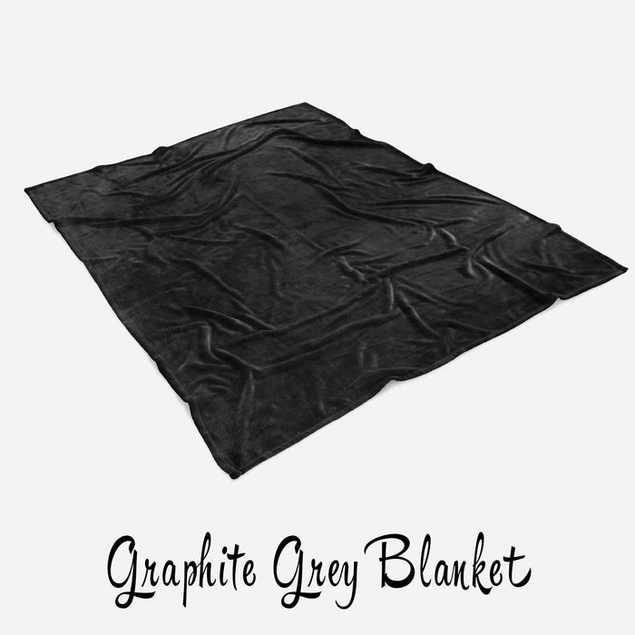 Ultra Plush Grey Blanket by El Yucateco