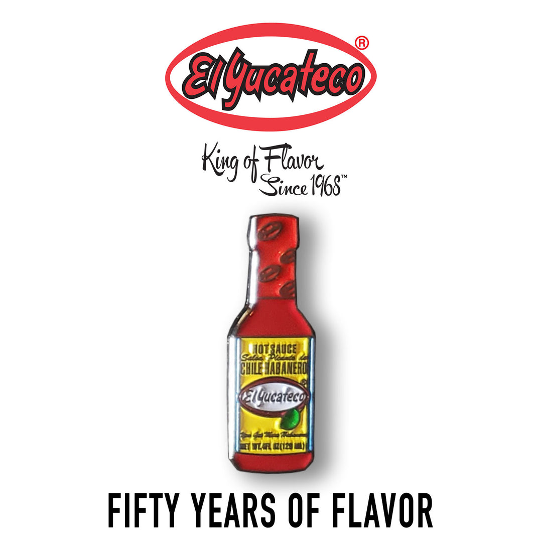 Red Mexican Hot Sauce Accessories - Wearable Pins